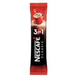 Nescafe Classic Coffe 3 in 1, 28 * 20 gm (24+4) Free pack of 1