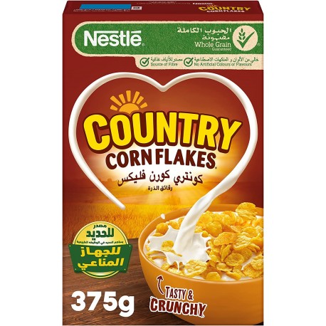 Nestlé Country Corn Flakes 375 gm x 14 - Save منصة سيڤ