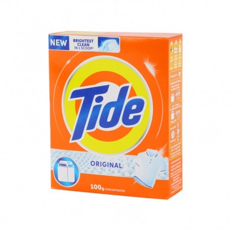 Tide Original Scent Concentrated Detergent Powder 100 gm x 72 - Save ...