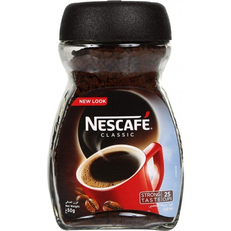 Nescafe Classic Coffee 50 gm x 24 - Save منصة سيڤ