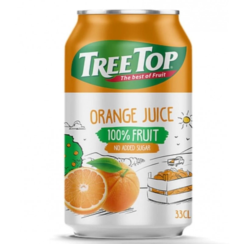 Treetop Orange Juice 330 ml x 24 Save منصة سيڤ