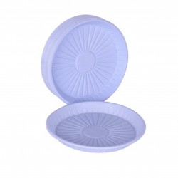 Plastic Plates Regular Round Packaging No. 22 x 10*50