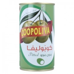 Coopoliva green olives without pita 150 gm