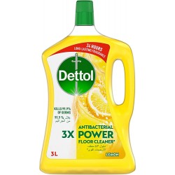 Dettol Antibacterial Power Floor Cleaner Lemon Scent 3 liters