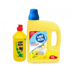Mobi Dishwashing Soap Lemon 3 liters + 500 ml