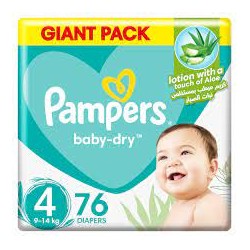 Pamprs Baby Dry 76 x 2