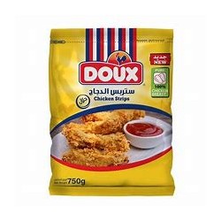 Doux chicken strips 12*750 g