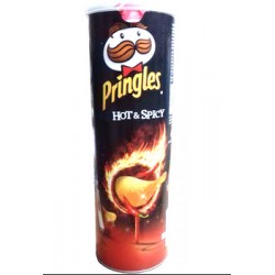 Pringles - Potato Chips Hot 165 g 14 Pcs