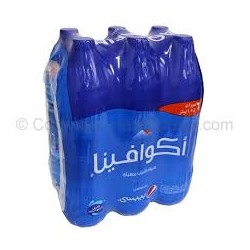 Aquafina water 1.5 liters 6 pes