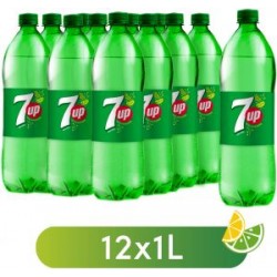 7up Bottle 1 liter 12 Pcs