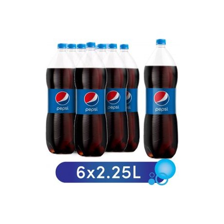 Pepsi Family Size Bottle 2.25 ltr 6 pc