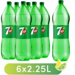 7up Family Size Bottle 2.25 ltr 6 pc