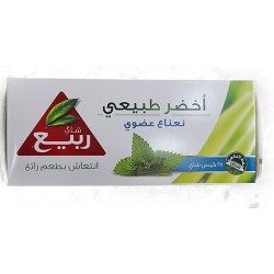Al Rabie Green Tea Mint 25 floss-tablets