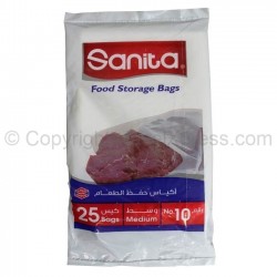 Napco Sanita Food Storage Bags No. 10 25 bags - 1 pc