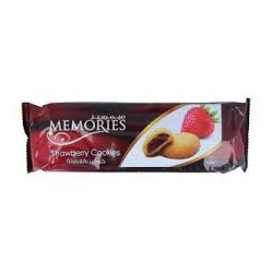 Memories Strawberry Cookies 120 gm