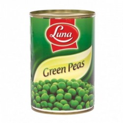 Luna green peas cans 380 g *24