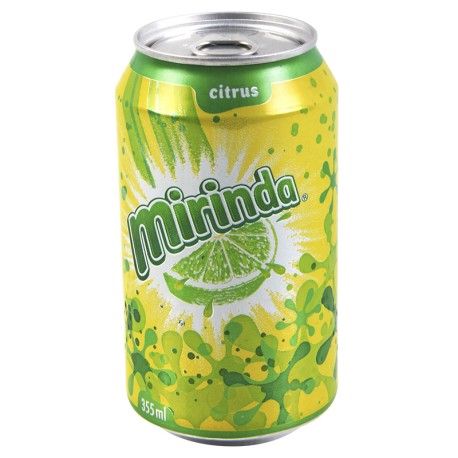 Mirinda Citrus Carbonated Drink 355 ml x 24 - Save منصة سيڤ