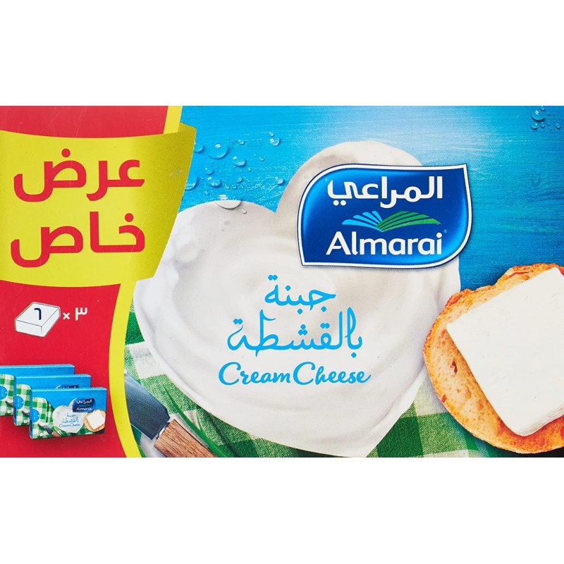 Almarai cheese cream cheese 500 gm x 6 Save منصة سيڤ