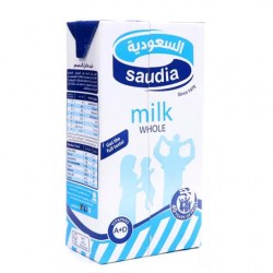 Saudi Milk 1 liter x 12