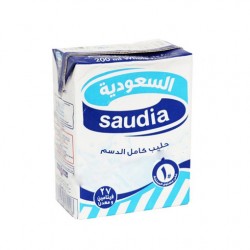 Saudi Milk straw Full fat  Small 200ml