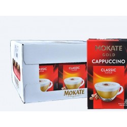 Classic Cappuccino Mokate Coffee (8*12.5g) Tight12