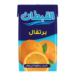 El Qubtan orange juice 250 ml pulling 27 cartons