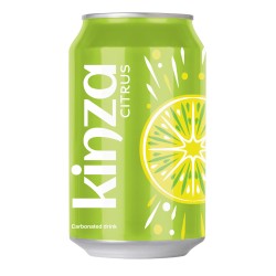 Kinza Citrus CSD - 360ml x 24 Pcs-