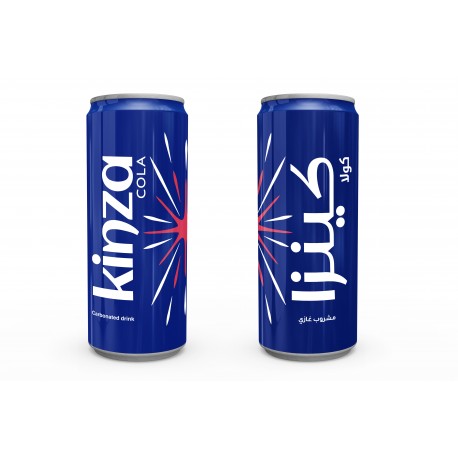 Kinza Cola Carbonated Drink 250ml X 30 - Save منصة سيڤ