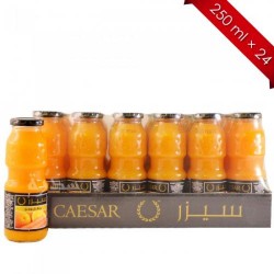 عصير سيزر برتقال وجزر مسعر  3 ريال 250مل شد 24