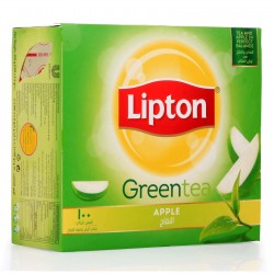 ليبتون شاي اخضر 100 كيس-حبة