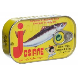 Moroccan sardines in oil easy open Josian 125 g Pcs 50